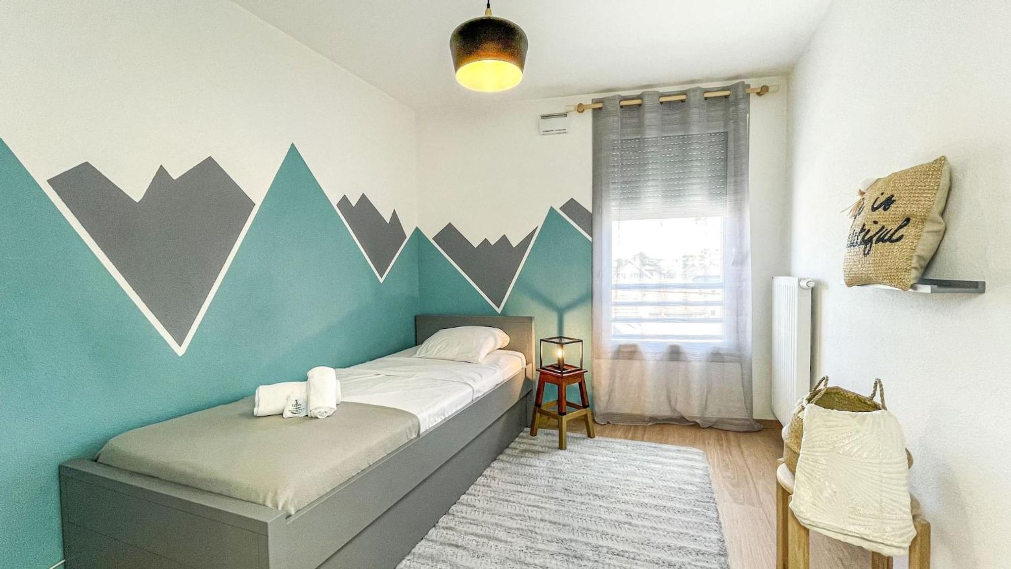 אנמסה Homey Chloe - New - Parking Gratuit - Balcon Prive - Proche Geneve מראה חיצוני תמונה