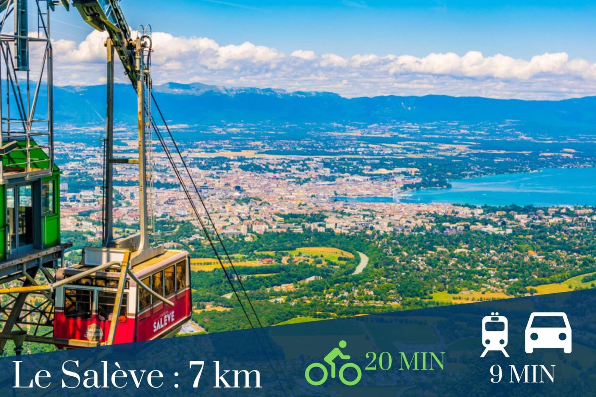 אנמסה Homey Chloe - New - Parking Gratuit - Balcon Prive - Proche Geneve מראה חיצוני תמונה